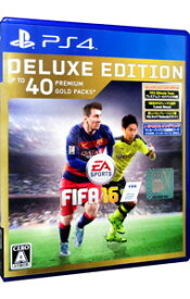 【中古】PS4 FIFA　16　DELUXE　EDITION　［DLコード使用・付属保証なし］