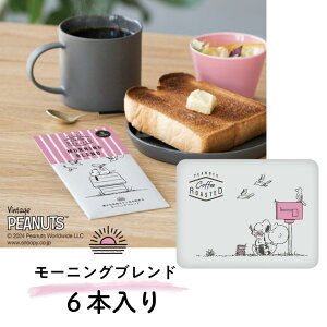 お歳暮 御歳暮 INIC coffee イニックコーヒー 6本入り 缶 スヌーピー モーニングブレンド お祝い返し アイスコーヒー プレゼント スティックコーヒー コーヒースティック ギフト プチギフト 贈