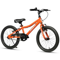 楽天市場】自転車 20インチ 女の子（カラーオレンジ）の通販