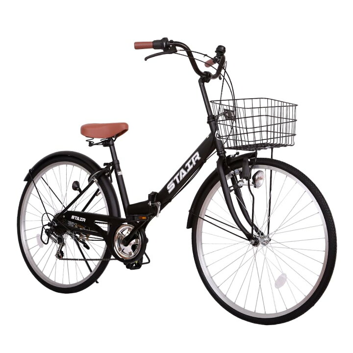 楽天市場】シティサイクル 折りたたみ自転車 26インチ折りたたみシティ 
