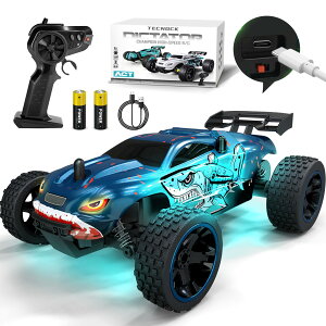 Tecnock ���W�R���J�[ �q������ ���W�R�� Type-C USB�[�d �������� �� �I�t���[�h 2.4Ghz RC�J�[ �a���� �v���[���g (�u���[�h����)