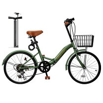 楽天市場】ミニベロ シマノ 6段変速 20インチ 折りたたみ自転車 