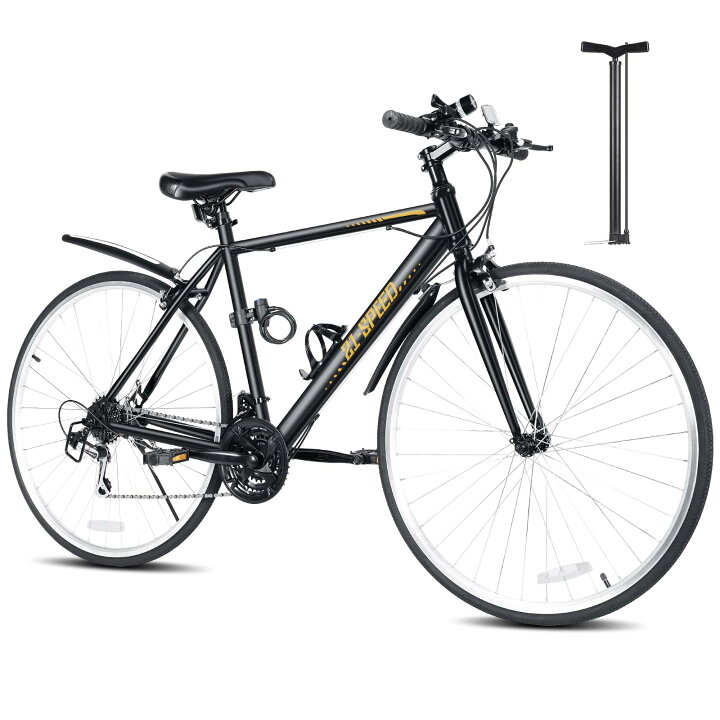 楽天市場】Mixiu クロスバイク シマノ製21段変速 自転車 700C 27インチ 