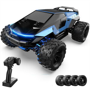 DEERC ���W�R�� ���W�R���J�[ �q������ ��l���� �I�t���[�h �h���t�g 4WD �ō����x40km/h ���� 2��^�C�� RC�J�[ �� ��l �q�� �j�̎q �a�����v���[���g �M�t�g �����F�؍ς� 1815