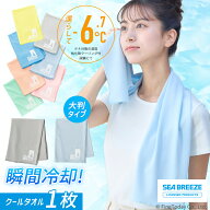 【最大20%OFFクーポン！6/13〜6/18】【新色追加】楽天ランキング1位 クールタオル SEA BREEZE 冷感タオル…