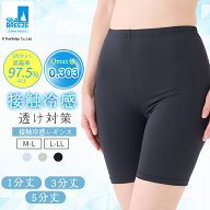 【最大20%OFFクーポン！6/13〜6/18】シーブリーズ 接触冷感 レギンス スパッツ 1分丈 3分丈 M-L L-LL 夏…