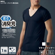 【最大15%OFFクーポン＆エントリーで最大300％Pバック 5日限定 】着る消臭元 汗取りインナー メンズ Vネ…