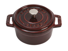 staub ストウブ 「 ピコ ココット ラウンド グレナディンレッド 」