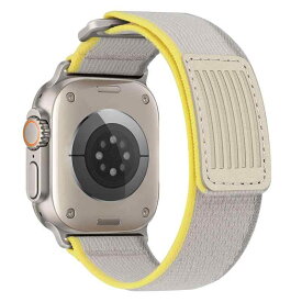 [HITZEE] Band コンパチブル Apple Watch バンド 49mm 45mm 44mm 42mm 柔らかいナイロン編組 ループアップルウォッチ バンド 調整可能なスポーツ バンド Apple Watch Ultra 2 シリーズ 9 8 7 SE 6 5 4 3 2 1 に対応