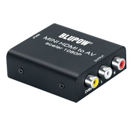 BLUPOW HDMI コンポジット変換 hdmi rca 変換 1080P対応 hdmi av 変換 hdmi コンポジット コンバーター デジタル アナログ 変換器 PS3・PS4・XBOX・TVBOX・Blu-ray Player・PCなど対応 hdm to rca VA510