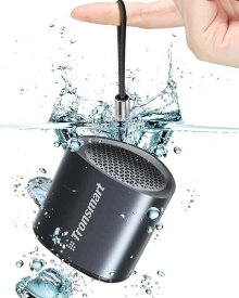 Tronsmart Bluetoothスピーカー IPX7 防水, 小型 T-W-S ブルートゥース ワイヤレス ステレオサウンド, 携帯 お風呂 アウトドアキャンプ