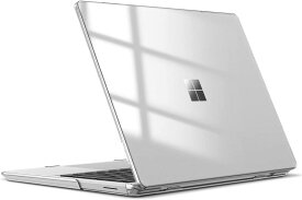 LITATA for Microsoft Surface Laptop Go 3 (2023)/Surface Laptop Go 2 (2022)/Surface Laptop Go (2020) ケース 保護ケース 12.4インチ PC 薄型 軽量 耐衝撃性 傷防止 排熱口設計 透明 おしゃれ