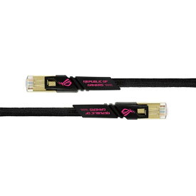 ASUS ROG CAT7 CABLE 最大600MHzおよび10GB 転送速度 ネットワークケーブル （3M）