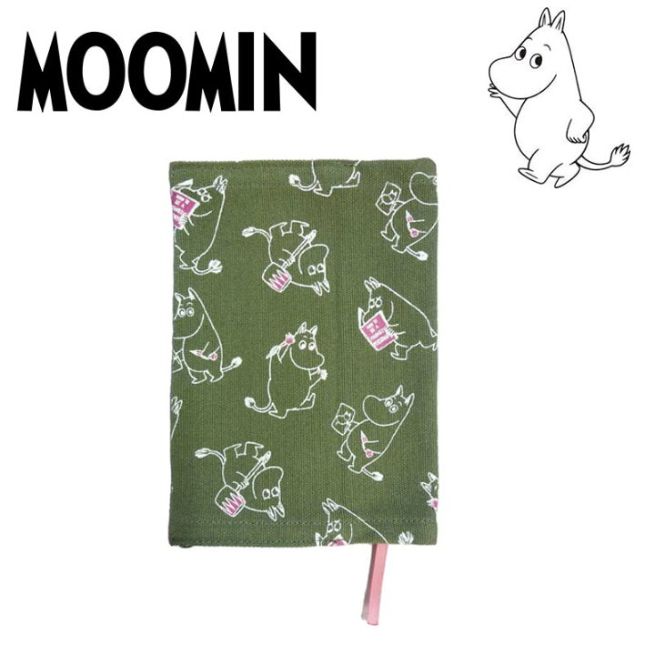 楽天市場 最大00円クーポン配布中 ムーミン ブックカバー ヴィンテージカラー 文庫本サイズ かわいい Moomin キャラクター グッズ Mm 32 快適くらし館