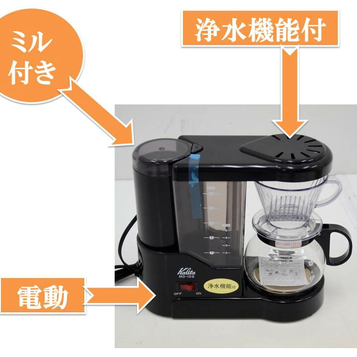 楽天市場】コーヒーメーカー ミル付 送料無料 コーヒー コーヒーミル  