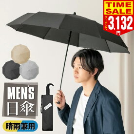 【10%OFFクーポンで3132円】折りたたみ日傘 完全遮光 日傘 メンズ 晴雨兼用 遮光率100% UVカット率100% UPF50+ 10本骨 遮光 遮熱 4段 折り畳み かさ 傘 耐風 丈夫 おしゃれ 男性 紳士用 暑さ対策 熱中症対策 国内ブランド 国内メーカー製品 ひんやり プレゼント