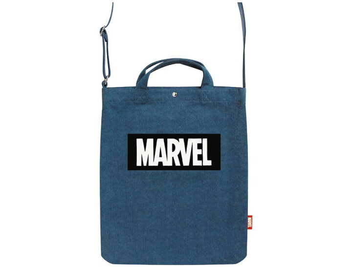 楽天市場 マーベル ショルダーバッグ デニム レディース メンズ 斜めがけ 肩掛け ロゴ Marvel おしゃれ かわいい キャラクター グッズ 快適くらし館