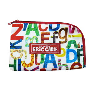 エリック・カールマスクポーチアルファベットEC-7751化粧ポーチコスメポーチ小物入れポーチおしゃれかわいいキャラクターグッズ
