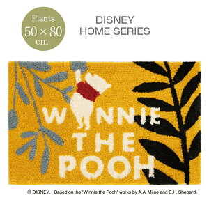 X~mG fBYj[ ܂̃v[ vc}bg 50cm×80cm DMP-4063 Y h_j ~߉H Pooh/Plants MAT փ}bg LN^[ ObY y[J[ sz