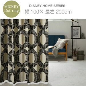 X~mG fBYj[ ~bL[ hbgO J[e h[v 100cm×200cm M-1181(BK) Y 1.5{q_ Ռ2 `LH EHbVu MICKEY/Dot ring LN^[ ObY y[J[ 