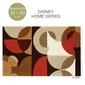 X~mG fBYj[ ~bL[ Z~T[N}bg bh 50cm×80cm DMM-4041 Y h_j ~߉H MICKEY/Semicircle MAT փ}bg LN^[ ObY y[J[ sz