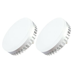 2�Z�b�g LED�d�� GX53 �d���F 2700K �����F 5000K LED�����v ����d��6W 630Lm �Ǝˊp100° 60W���� ��74 ����GX53-1 �����^LED�d�� ���F�w��Ra80 �ԐڏƖ�
