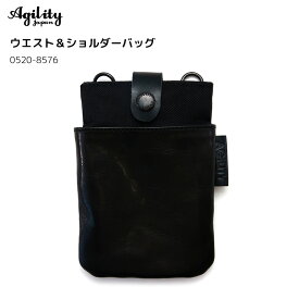 AGILITY affa アジリティアッファ ウエストバッグ ショルダーバッグ ウォークS キップワックス 持ち歩くポケット 財布 牛革 日本製