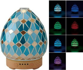 モザイクガラスディフューザー ベーメン イシグロ カラーチェンジ モザイク ディフューザー ムードランプ 照明 ライト アロマランプ