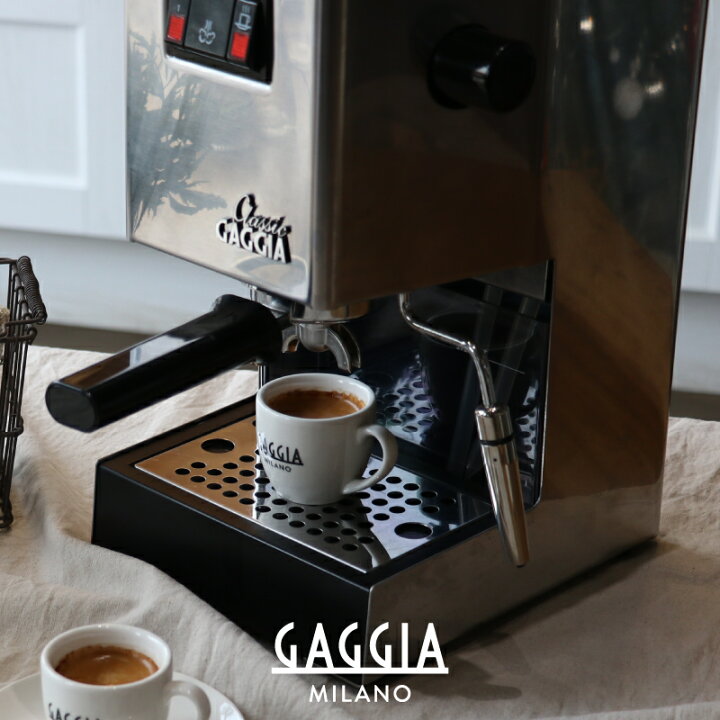 楽天市場】GAGGIA/ガジア セミオート エスプレッソマシン 家庭用小型 