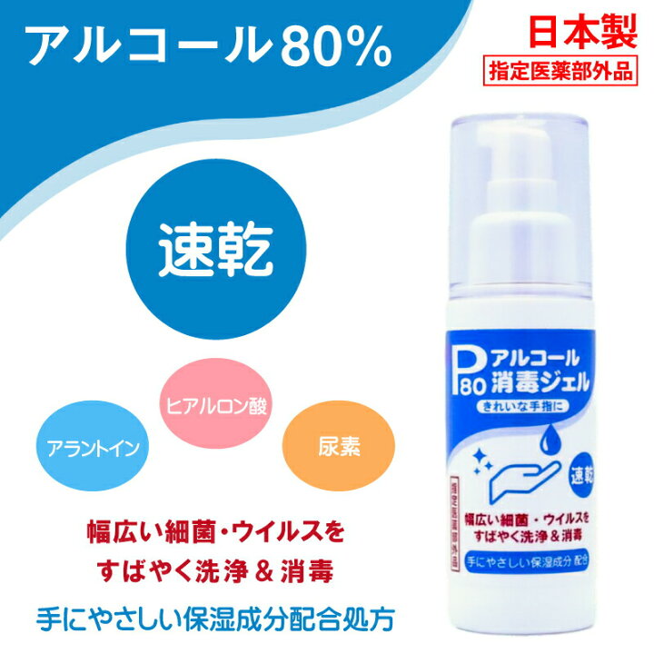 30円 最大77 オフ 除菌ジェル 手指用 アルコール消毒液 携帯用 スプレー アルコール ハンドジェル 80ml