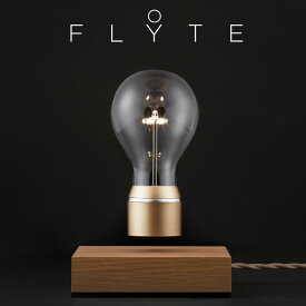 FLYTE テーブルランプ テーブルライト LED 浮遊 回転 北欧 インテリア TEDライト led照明 電球型 木製べース おしゃれ