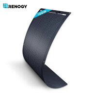 【スーパーSALE限定価格】RENOGY 100W フレキシブルソーラーパネル 12V 対応 単結晶 太陽光パネル 曲がる…