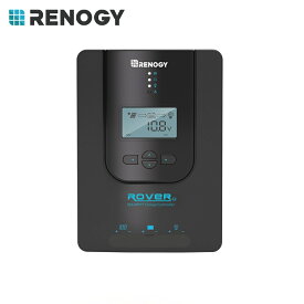 【スーパーSALE限定価格】RENOGY 20A MPPT チャージ コントローラー 12V/24Vシステム BT-2モジュール ソーラー充電 コントローラー LCD液晶画面 高効率 Bluetooth対応 レノジー ROVER LI シリーズ 説明書付き