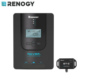 【SALE】RENOGY 20A MPPT チャージコントローラー BT-2モジュール 12V/24Vシステム ソーラー充電 コントローラー DC HOME対応可能 遠距離監視 多端末対応 レノジー