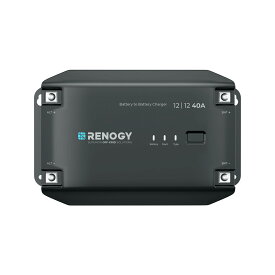 RENOGY 12V 40A DC-DC 走行充電器 カーチャージャー サブバッテリー充電対応 メインバッテリー保護機能付き キャンピングカー 車中泊用 Bluetooth対応 過熱 過電圧保護 レノジー