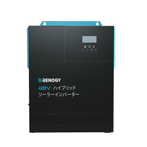 RENOGY 5000W 48V Co[^[ g nCubh tɐی ddu@\ obe[ɑΉ \[[Co[^[[d \[[`[WCo[^[ PV[dd 80A MPPT PV J