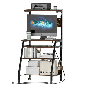 �y�N�[�|����10��OFF?�z�y���������zLunarLight PC�p�\�R���f�X�N �� ��60���s53����72-122cm �e�����[�N �v�����^��t���L�[�{�[�h�t��