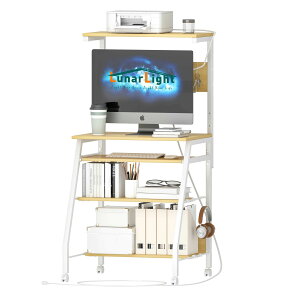 �y�N�[�|����10��OFF?�z�y���������zLunarLight PC�p�\�R���f�X�N �� ��60���s53����72-122cm �e�����[�N �v�����^��t���L�[�{�[�h�t��