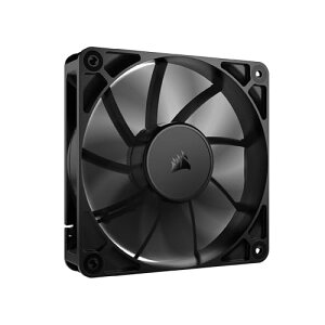 CORSAIR RS120 PWM 120mm PC�P�[�X�t�@�� �f�C�W�[�`�F�[���Ή� �V���O���p�b�N �u���b�N CO-9050188-WW