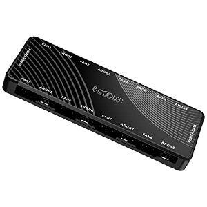 PCCOOLER CPS ARGB �n�u PWM �t�@���n�u 2-in-1�b5V 3�s��ARGB & 12V 4�s��PWM�b�T�`��d��SATA�b�B���}�O�l�b�g��Ձb�ő�8��t�@����