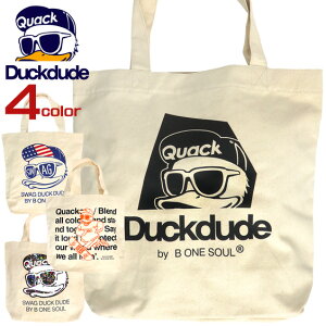 DUCK DUDE �o�b�O �A�q���v�����g �g�[�g�o�b�O �_�b�N�f���[�h �傫�߃g�[�g �L�����o�X�n �C���X�g�v�����g �J�o�� DUCK DUDE by b-one-soul �o�b�O �u�����h���S �� �R�b�g�� ���΂� �r�[�����\�E
