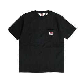 BEN DAVIS Tシャツ ポケット付き 半袖Tシャツ メンズ ベンデイビス ポケットTシャツ ゴリラアイコン ブランドタグ ワンポイント トップス ベンデビ ポケT 半袖 無地 クルーネック カジュアル アメカジ メンズファッション BEN-1128