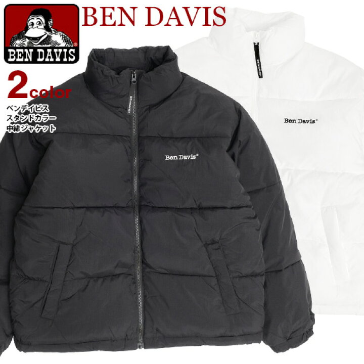 楽天市場】BEN DAVIS パファージャケット ベンデイビス 2022AW ロゴ  