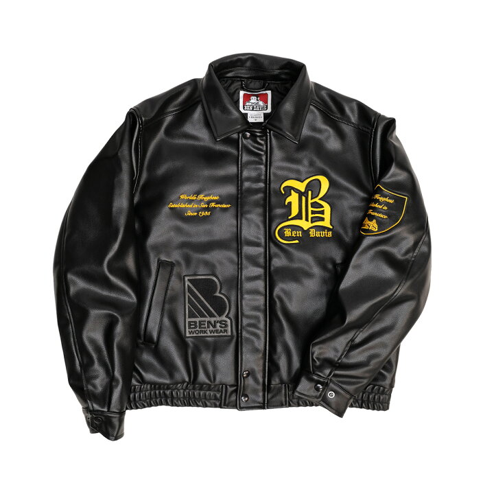 楽天市場】BEN DAVIS ジャケット ベンデイビス 2023 フェイクレザー  