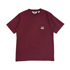 BEN DAVIS Tシャツ ポケット付き 半袖Tシャツ メンズ ベンデイビス ポケットTシャツ ゴリラアイコン ブランドタグ ワンポイント トップス ベンデビ ポケT 半袖 無地 クルーネック カジュアル アメカジ メンズファッション BEN-1128