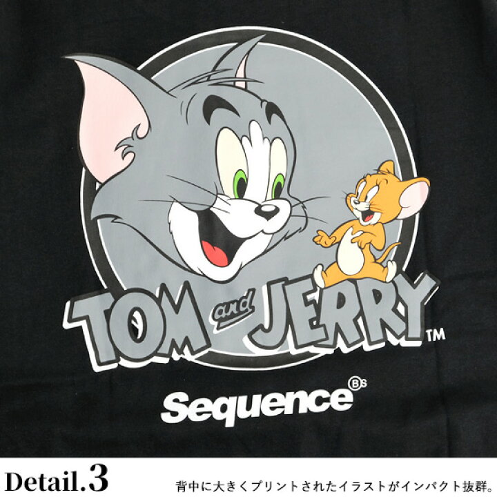 楽天市場 トムとジェリー Tシャツ Tom And Jerry Sequence 21ss コラボ サークルロゴ プリント 半袖tシャツ バックプリント クルーネック ネコ ネズミ キャラクターtシャツ メンズ ユニセックス アメコミ アニメ トムジェリ Tss 501 ｒｅｎｏｖａｔｉｏ