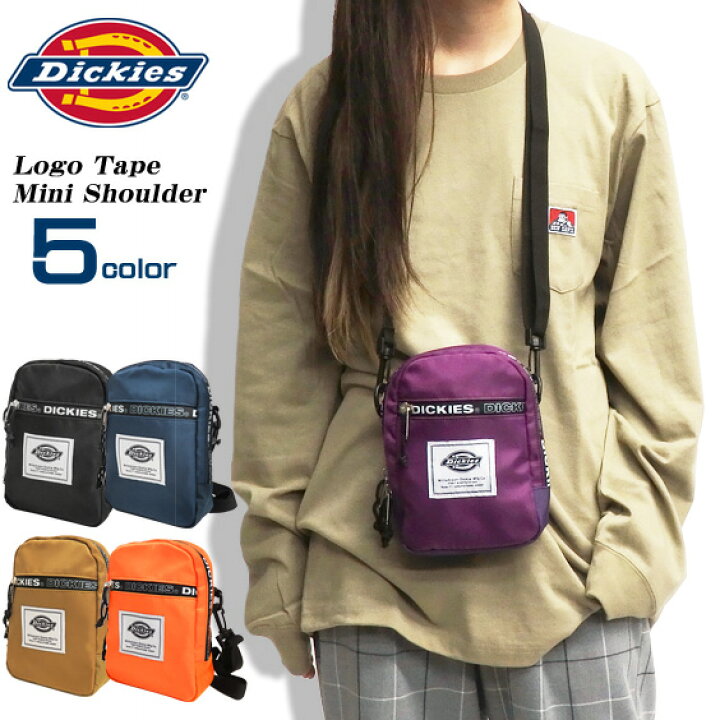 楽天市場】Dickies バッグ ロゴジップ ショルダーバッグ ディッキーズ 