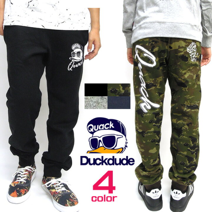 楽天市場 B One Soul スエットパンツ Duck Dude スウェットパンツ ダックデュード 裏起毛素材 お馴染みのスケーターアヒルの イラストプリントがカッコイイ ストリート系のファッションやゆるカジスタイルに レディースも使える Ptl 036 ｒｅｎｏｖａｔｉｏ