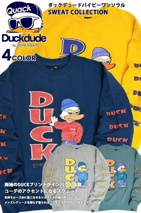 楽天市場】DUCK DUDE トレーナー ダックデュード 2021AW アヒル 