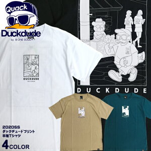 DUCK DUDE T�V���c �_�b�N�f���[�h ����T�V���c �R�~�b�N�C���X�g �v�����g ����^�b�` �A�q�� �X�g���[�g �A�q�� �L�����N�^�[�N���[�l�b�N �ێ� T�V���c �����Y ���f�B�[�X ���j�Z�b�N�X �r�[